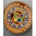 Challenge Coin w/ Color on 1 Side (1 1/2")